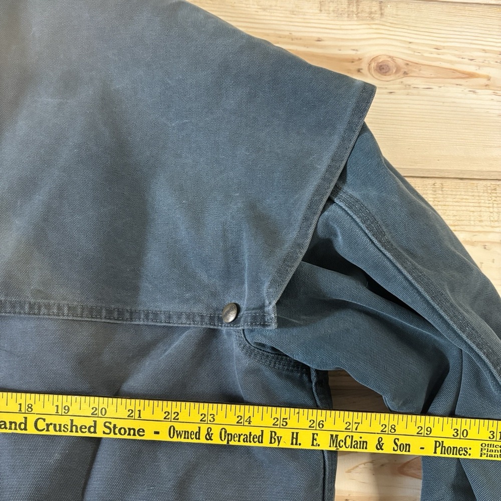 Vintage Carhartt Chore Work Jacket Coverall Full Zip Blanket Liner Large 2XL - Picture 5 of 16